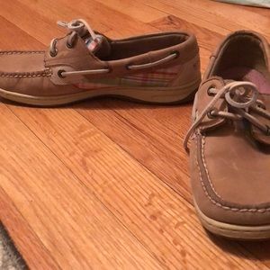 Colorful plaid Sperry’s